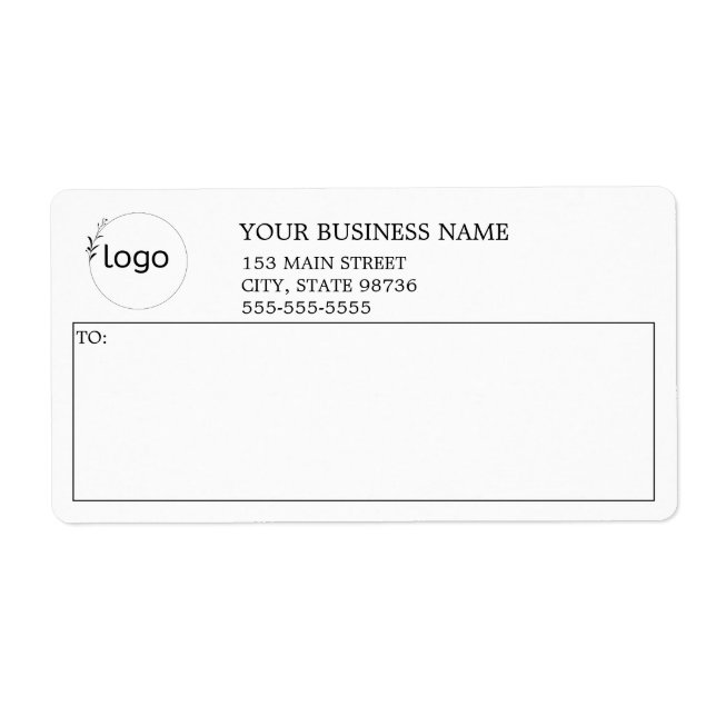 Simple Honey Farm Business   Label (Front)