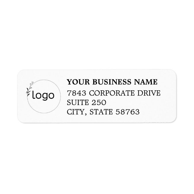 Simple Honey Farm Business Label (Front)