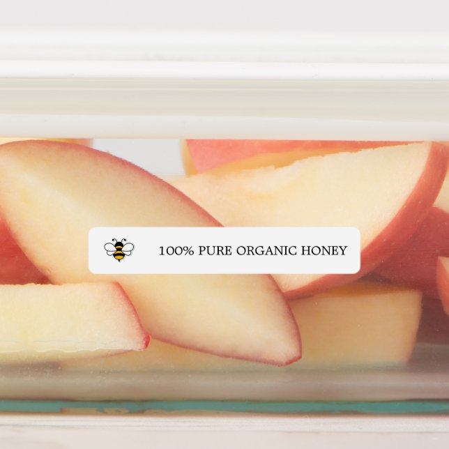 Simple Honey Farm Business Labels (Affixed)