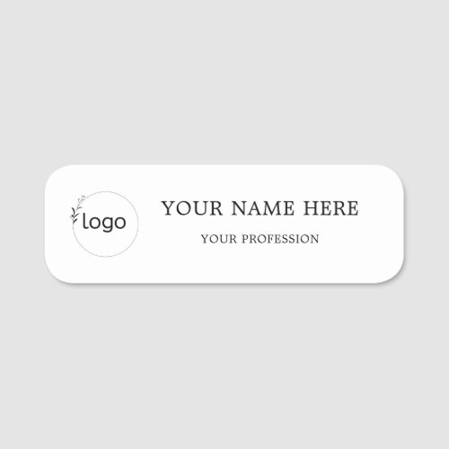 Simple Honey Farm Business Name Tag