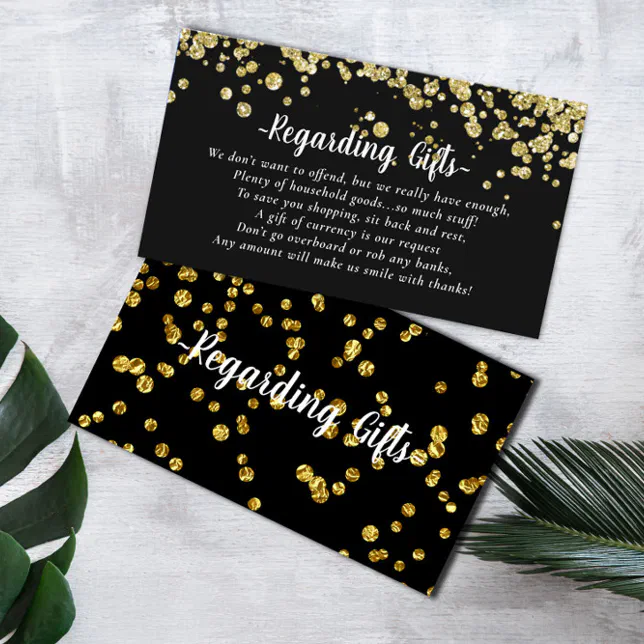 Simple Honeymoon Fund bridal shower wedding Enclosure Card Zazzle