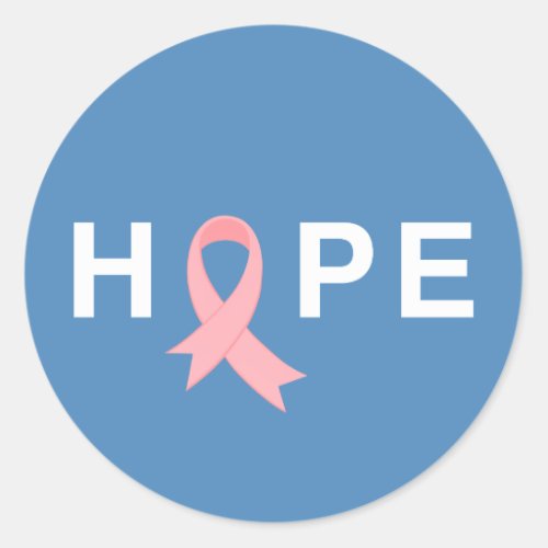 Simple Hope Breast Cancer Awareness  Sticker