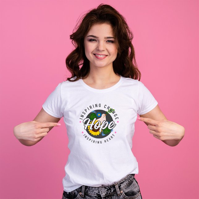 Simple Hope Inspiring Women T-Shirt (Creator Uploaded)