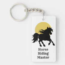 Simple Horse Lover Photo Template Rectangle