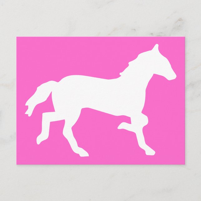 simple horse postcard (Front)