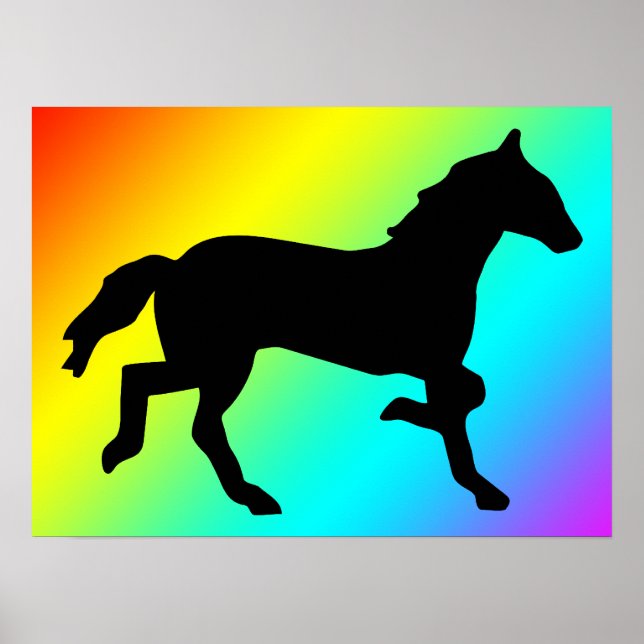 simple horse poster (Front)