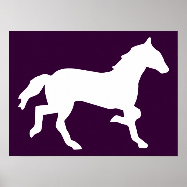 simple horse poster (Front)