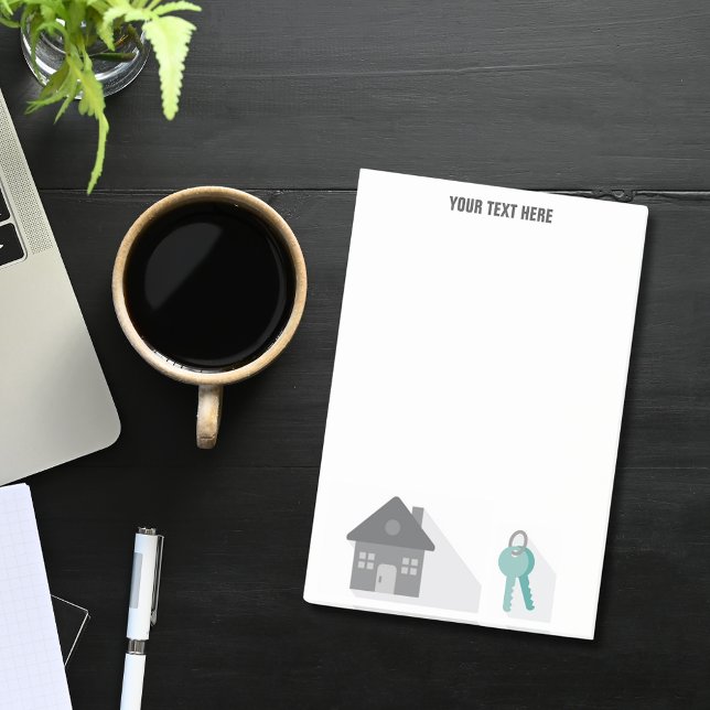 Simple House Keys Real Estate Agent Post-it Notes (Creator Uploaded)