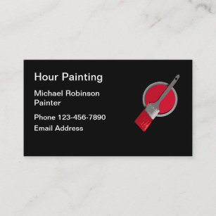 Simple House Painter Business Card