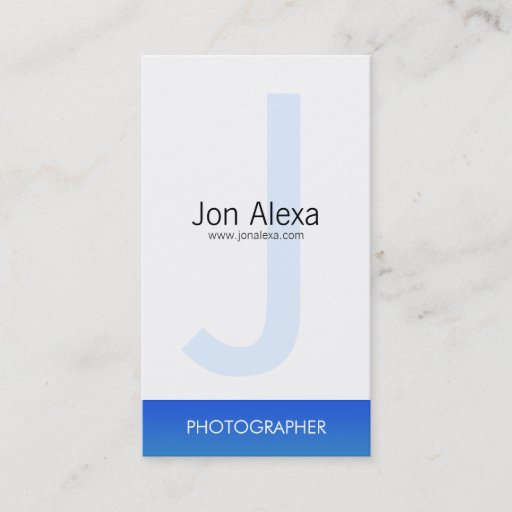 Customizable Simple III Business Card