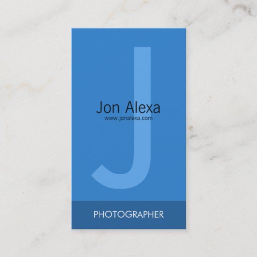 Customizable Simple III Business Card