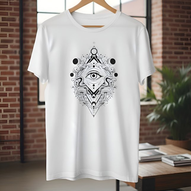 Simple Illuminati Mens | Adults Holidays White T-Shirt (Creator Uploaded)