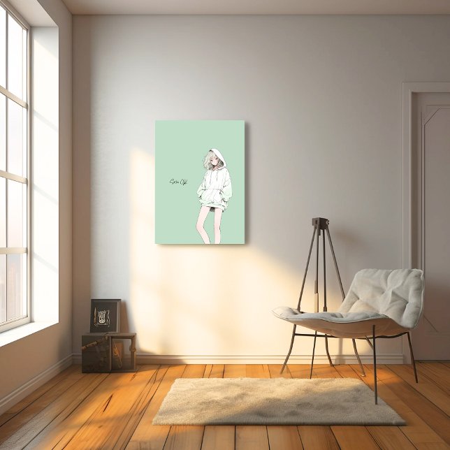 [Simple Illustration] Sushi Musume Poster Poster G (Creator Uploaded)