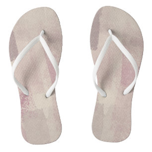 Simple in Shades of Purple Flip Flops