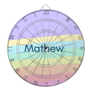 simple initial letter monogram add your name lett  dart board