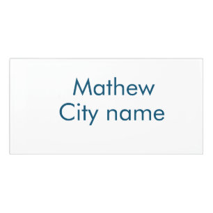 simple initial letter monogram add your name lett  door sign