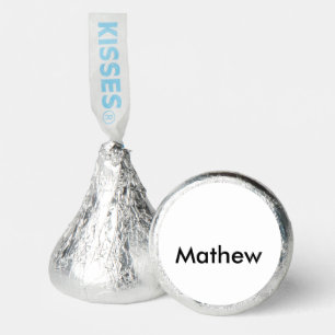 simple initial letter monogram add your name lett hershey®'s kisses®