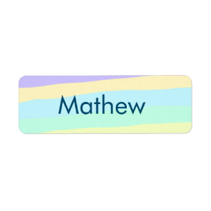simple initial letter monogram add your name lett label