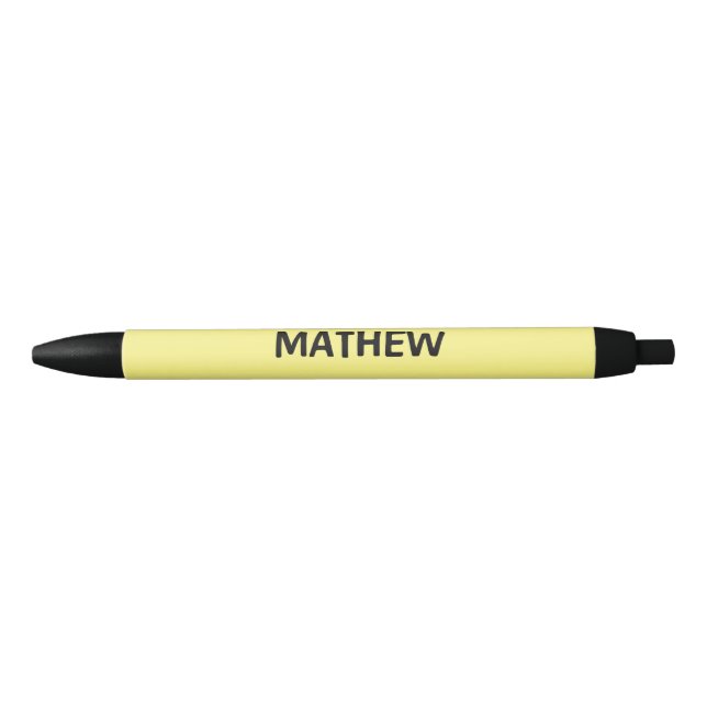 simple initial letter monogram add your name lett  pen (Front)