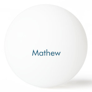 simple initial letter monogram add your name lett  ping pong ball
