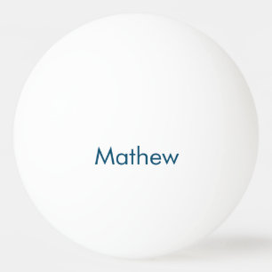 simple initial letter monogram add your name lett  ping pong ball
