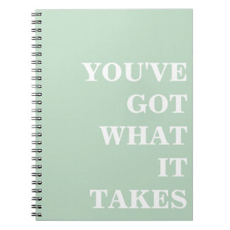 Simple Inspirational Notebook