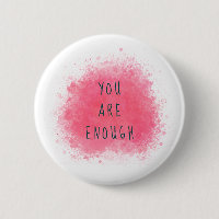 Simple Inspiring You Are Enough Affirmation Quote