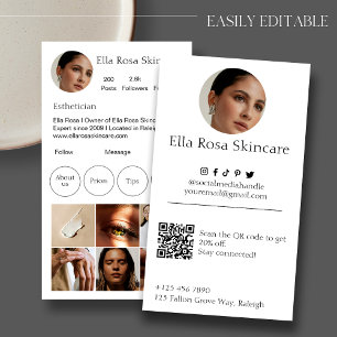 Simple Instagram Business Card