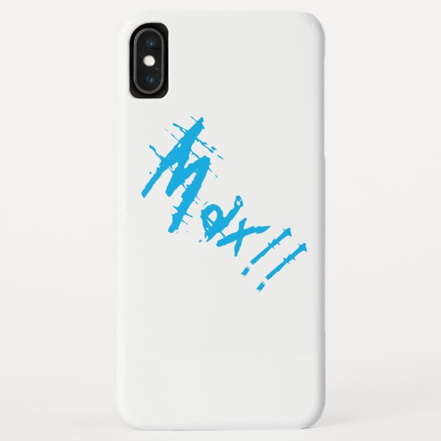 simple iphone Xs MAX case Max!! (Back)