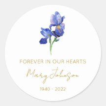 Simple Iris Memorial