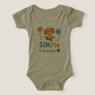 Simple is Beautiful – Bella+Canvas Infant  T-shirt