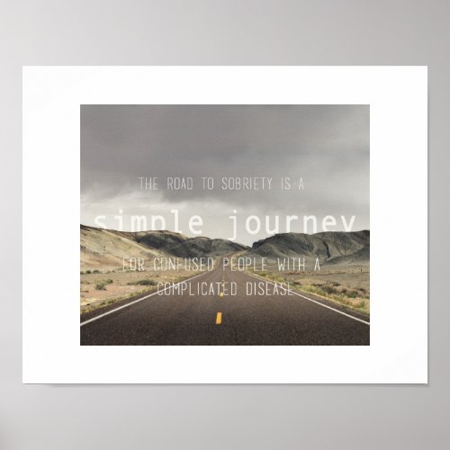 Simple Journey Recovery Poster