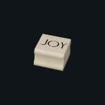 Simple Joy Christmas Holiday DIY Scrapbooking  Rubber Stamp<br><div class="desc">Joy rubber stamp in sans serif lettering. Perfect for diy projects such as card making,  stamping photos for memory keeping and more.</div>