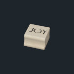 Simple Joy Christmas Holiday DIY Scrapbooking  Rubber Stamp<br><div class="desc">Joy rubber stamp in sans serif lettering. Perfect for diy projects such as card making,  stamping photos for memory keeping and more.</div>