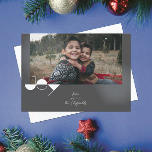 Simple Joy Photo Christmas Card