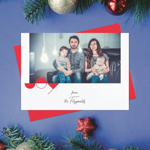 Simple Joy Photo Christmas Card