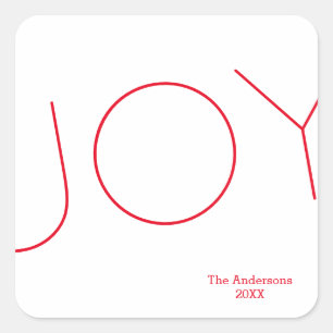 Simple Joy - Square Sticker