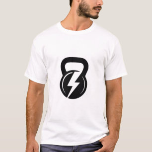Simple Kettlebell Fitness Symbol Shirt