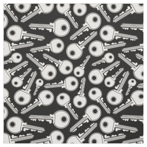 Simple Key Pattern Fabric