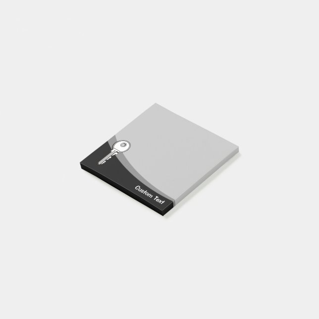 Simple Key Post-it Notes (Angled)