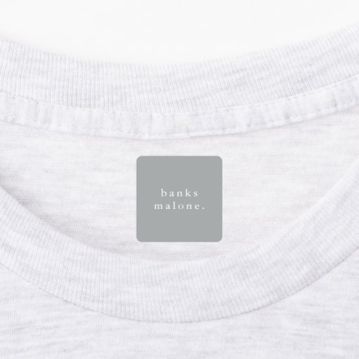 Simple Kids Name Waterproof Clothing Labels | Zazzle