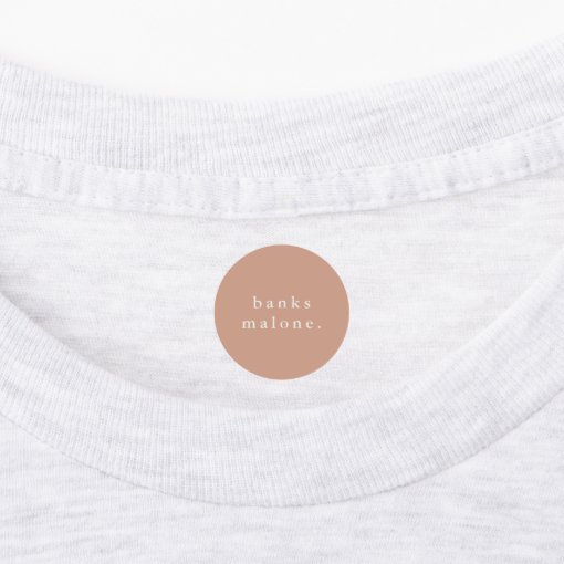 Simple Kids Name Waterproof Clothing Labels | Zazzle