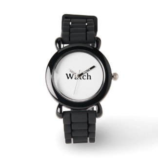 Simple Kids Plastic Case with Silicone Strap Photo Watch