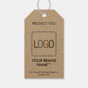 Simple Kraft Logo Modern Clothing Pro Price Tag