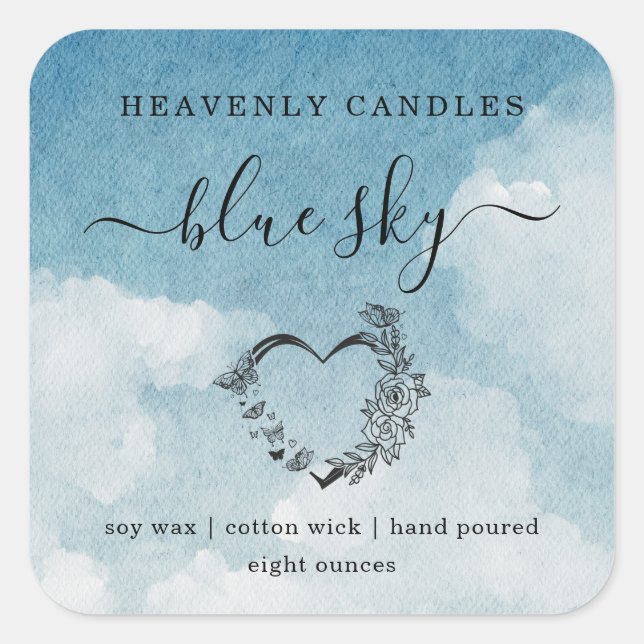 Simple Label -- FULLY EDITABLE Sticker Labels (Front)