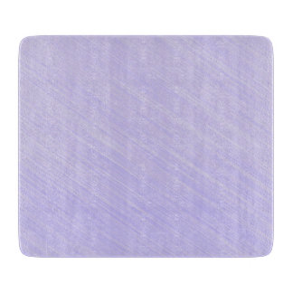 Simple Lavender Glass Cutting Board