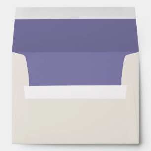 Simple Lavender Purple Address Envelope