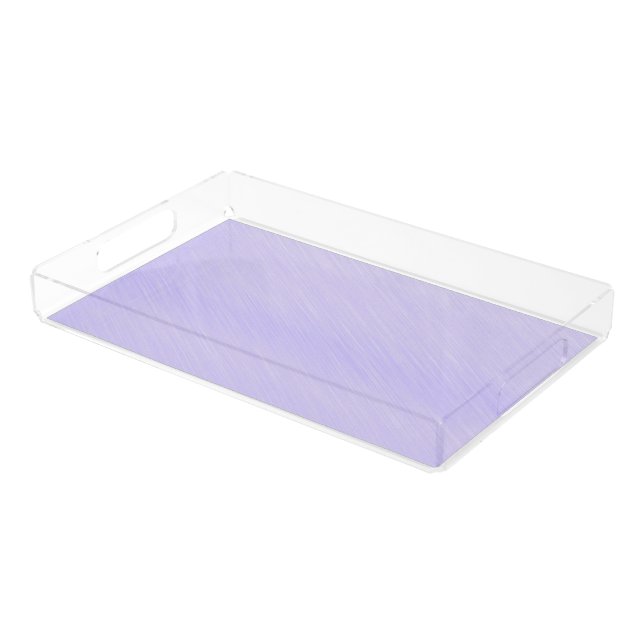 Simple Lavender Vanity Acrylic Tray (Angled)