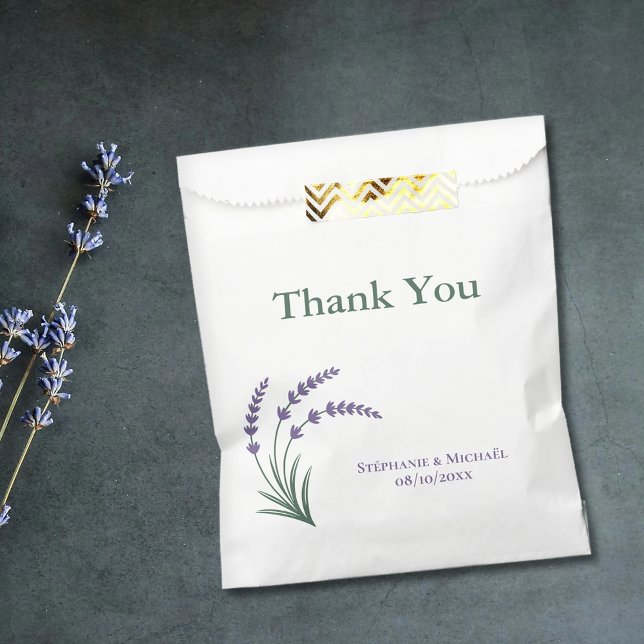 Simple Lavender Wedding Favor Bag (Simple Lavender Wedding Favor Bag)