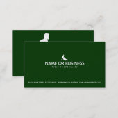 simple lawn mowing business card (Front/Back)